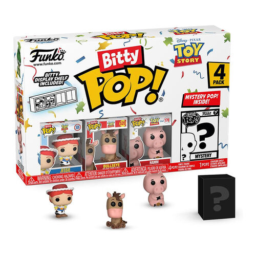 FUNKO BITTY POP! TOY STORY - JESSIE, PERDIGN, HAMM Y ?