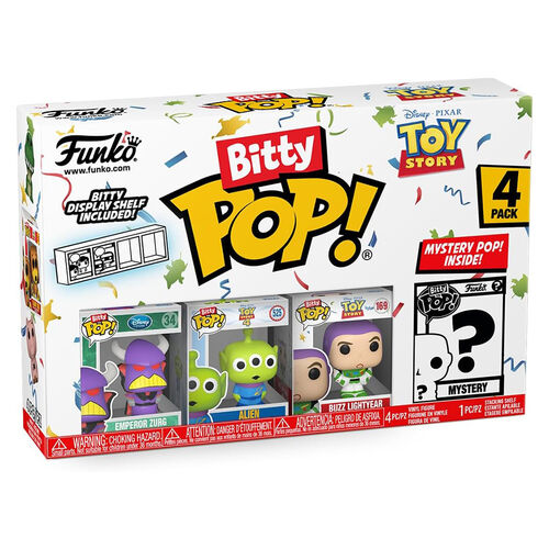 FUNKO BITTY POP! TOY STORY - ZURG, ALIEN, BUZZ LIGHTYEAR Y ?