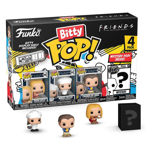 FUNKO BITTY POP! FRIENDS - PHOEBE BUFFAY, MONICA GELLER, CHANDLER BING Y ?