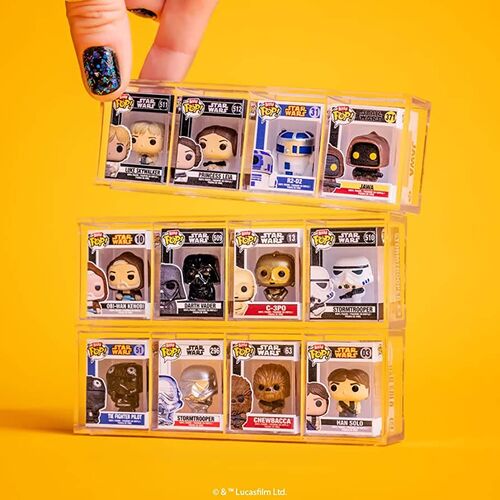 FUNKO BITTY POP! STAR WARS - LEIA, R2-D2, C-3PO Y ?