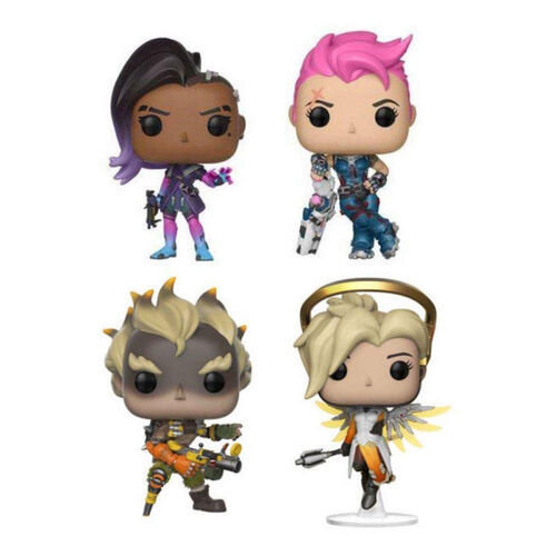 FUNKO POP! OVERWATCH - PACK DE 4 (GW) EXCLUSIVO