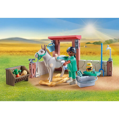 PLAYMOBIL - VETERINARIA DE GRANJA