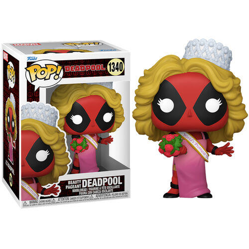 FUNKO POP! MARVEL DEADPOOL - DEADPOOL EN CONCURSO DE BELLEZA