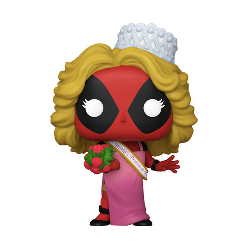 FUNKO POP! MARVEL DEADPOOL - DEADPOOL EN CONCURSO DE BELLEZA