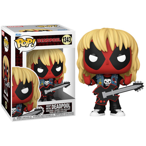 FUNKO POP! MARVEL DEADPOOL - DEADPOOL EN BANDA DE METAL