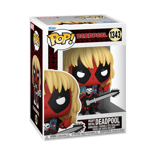 FUNKO POP! MARVEL DEADPOOL - DEADPOOL EN BANDA DE METAL