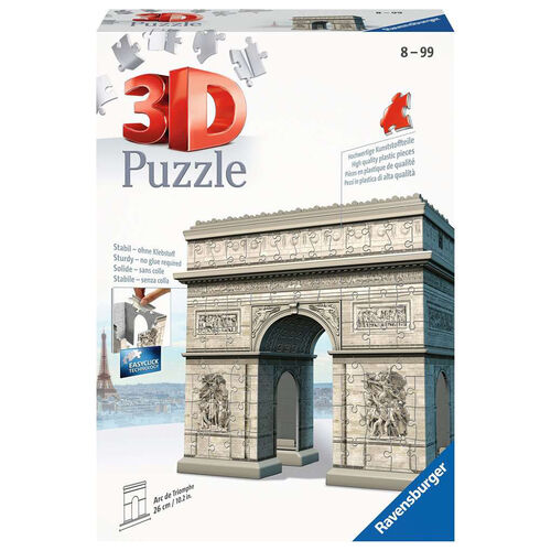 RAVENSBURGER PUZLE 3D ARCO DEL TRIUNFO 216 PIEZAS