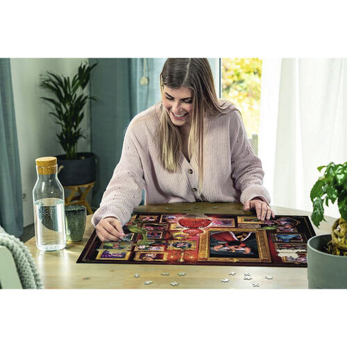 RAVENSBURGER PUZLE VILLANOS DE DISNEY - REINA DE CORAZONES 1000 PIEZAS