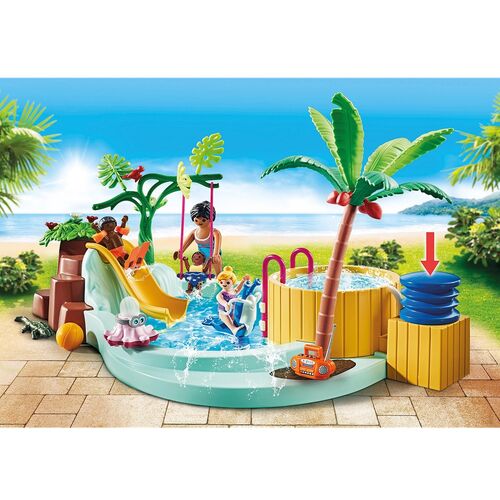 PLAYMOBIL - PISCINA INFANTIL CON JACUZZI