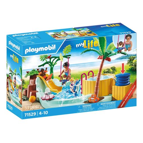 PLAYMOBIL - PISCINA INFANTIL CON JACUZZI