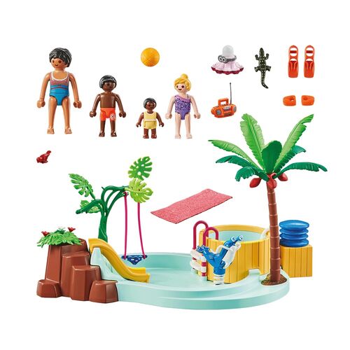 PLAYMOBIL - PISCINA INFANTIL CON JACUZZI