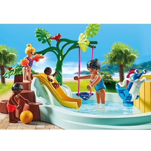 PLAYMOBIL - PISCINA INFANTIL CON JACUZZI