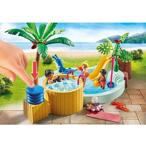 PLAYMOBIL - PISCINA INFANTIL CON JACUZZI