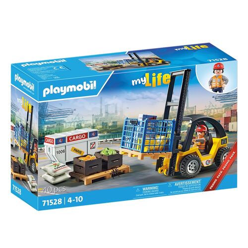 PLAYMOBIL - CARRETILLA ELEVADORA