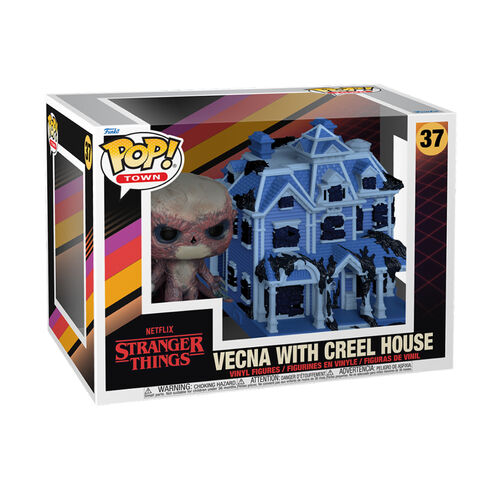 FUNKO POP! TOWN STRANGER THINGS S4 - VECNA CON CASA CREEL