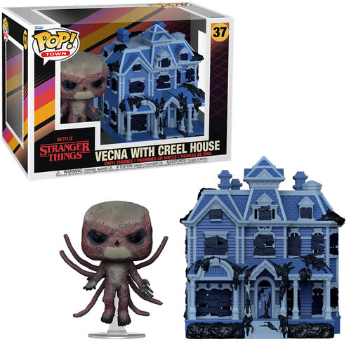 FUNKO POP! TOWN STRANGER THINGS S4 - VECNA CON CASA CREEL