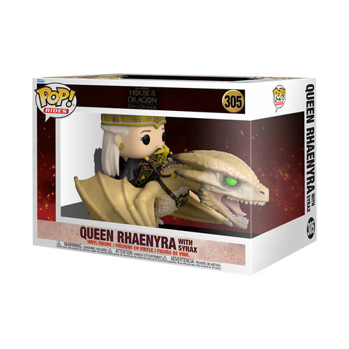 FUNKO POP! RIDES: LA CASA DEL DRAGN S2 - RHAENYRA CON SYRAX