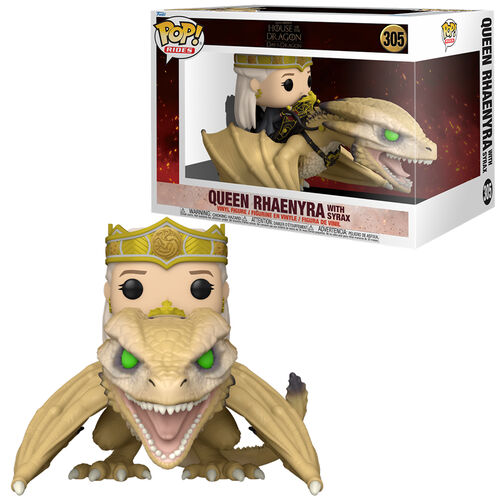 FUNKO POP! RIDES: LA CASA DEL DRAGN S2 - RHAENYRA CON SYRAX