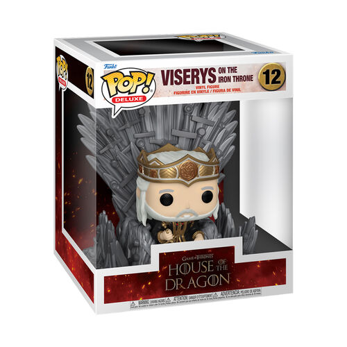 FUNKO POP! DELUXE LA CASA DEL DRAGN S2 - VISERYS EN EL TRONO