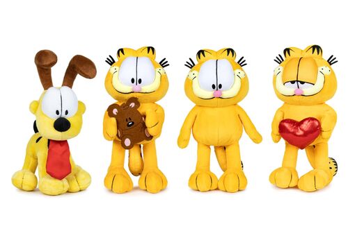 PELUCHE GARFIELD - ODIE 30CM