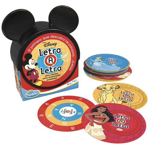 THINKFUN - JUEGO DE CARTAS LETRA A LETRA DISNEY