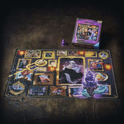 RAVENSBURGER PUZLE VILLANOS DE DISNEY - RSULA 1000 PIEZAS