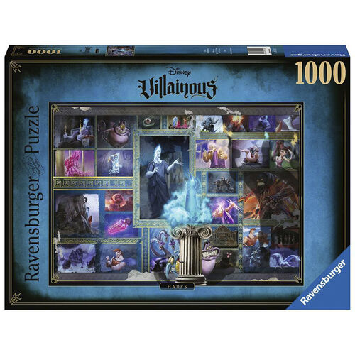 RAVENSBURGER PUZLE VILLANOS DE DISNEY - HADES 1000 PIEZAS