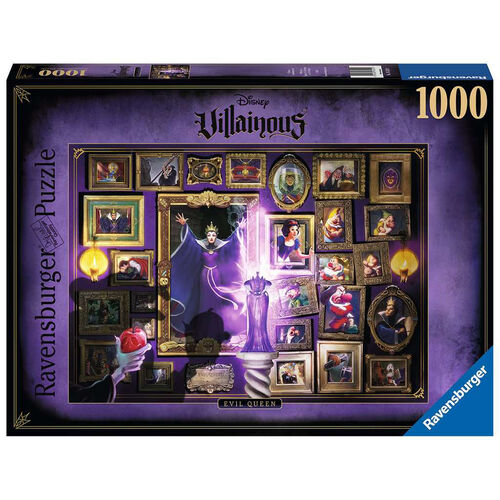 RAVENSBURGER PUZLE VILLANOS DE DISNEY - REINA MALVADA 1000 PIEZAS