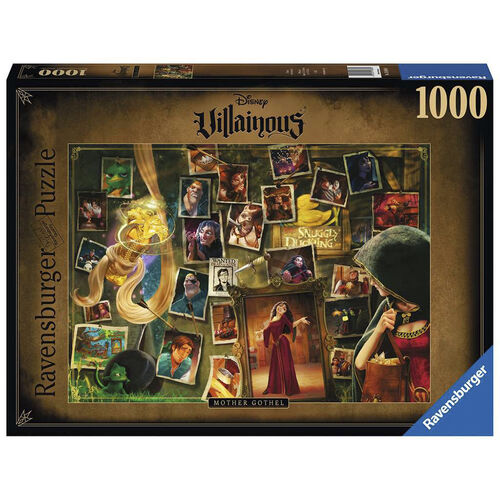 RAVENSBURGER PUZLE VILLANOS DE DISNEY - MADRE GOTHEL 1000 PIEZAS