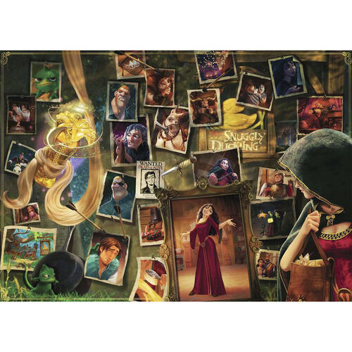 RAVENSBURGER PUZLE VILLANOS DE DISNEY - MADRE GOTHEL 1000 PIEZAS