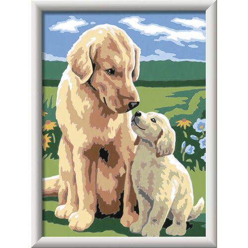 RAVENSBURGER CREART KIT PINTURA GOLDEN RETRIEVER EN EL PRADO