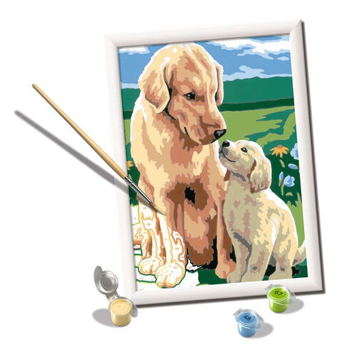 RAVENSBURGER CREART KIT PINTURA GOLDEN RETRIEVER EN EL PRADO