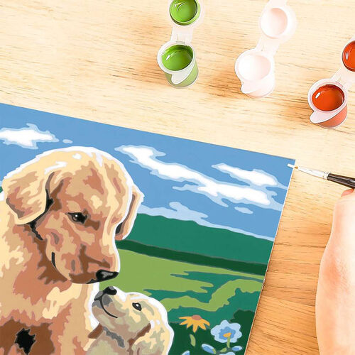 RAVENSBURGER CREART KIT PINTURA GOLDEN RETRIEVER EN EL PRADO