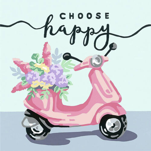 RAVENSBURGER CREART KIT PINTURA CHOOSE HAPPY