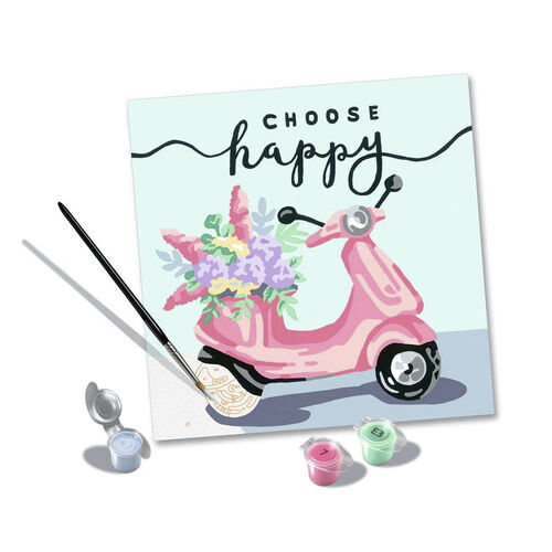 RAVENSBURGER CREART KIT PINTURA CHOOSE HAPPY