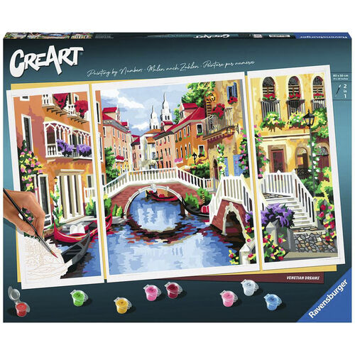 RAVENSBURGER CREART KIT PINTURA TRPTICO DE VENECIA