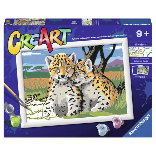 RAVENSBURGER CREART KIT PINTURA CACHORROS DE LEOPARDO