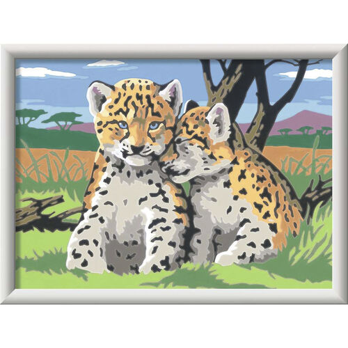 RAVENSBURGER CREART KIT PINTURA CACHORROS DE LEOPARDO