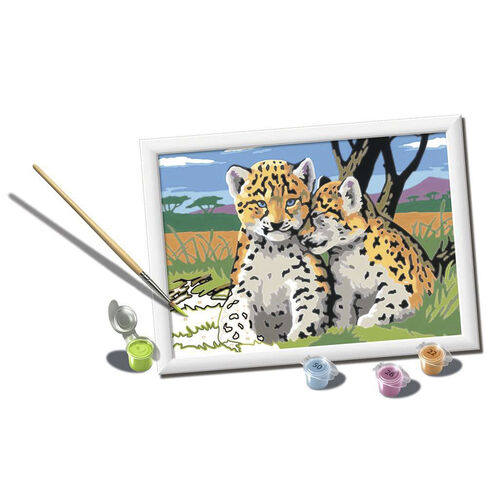 RAVENSBURGER CREART KIT PINTURA CACHORROS DE LEOPARDO