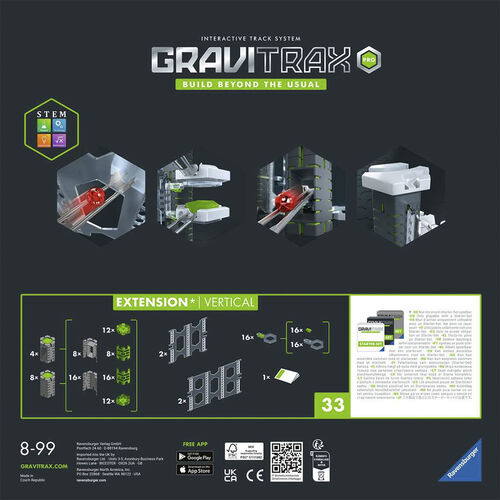 RAVENSBURGER GRAVITRAX PRO EXTENSION VERTICAL 23