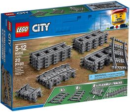 LEGO CITY - VÍAS Y CURVAS