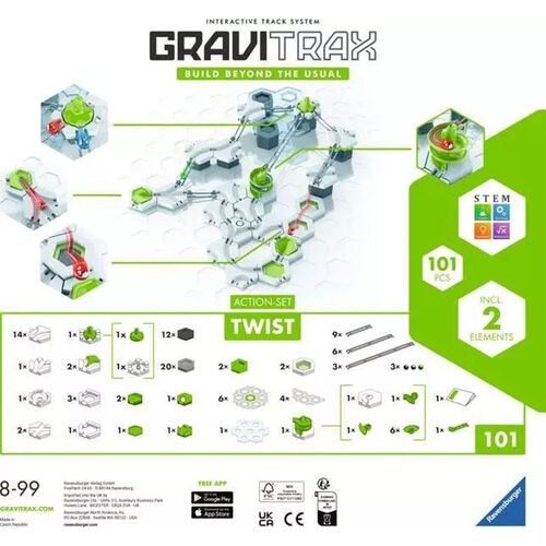 RAVENSBURGER GRAVITRAX ACTION-SET TWIST