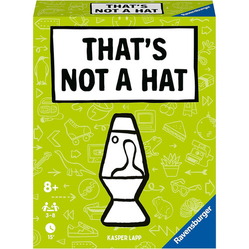 RAVENSBURGER - JUEGOS DE CARTAS THATS NOT A HAT 2: POP CULTURE