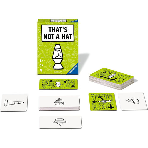 RAVENSBURGER - JUEGOS DE CARTAS THATS NOT A HAT 2: POP CULTURE