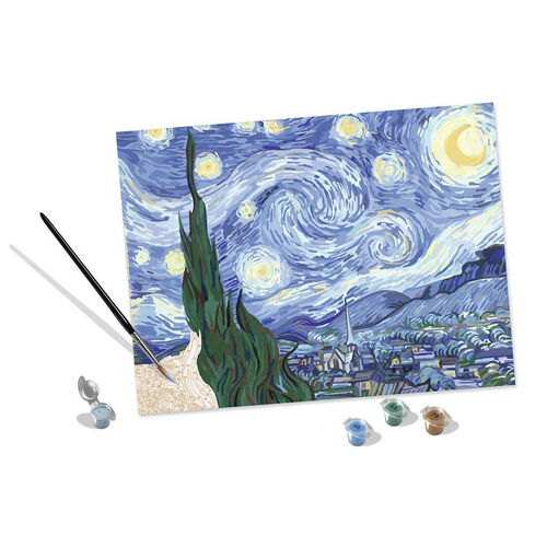 RAVENSBURGER CREART KIT PINTURA LA NOCHE ESTRELLADA DE VAN GOGH