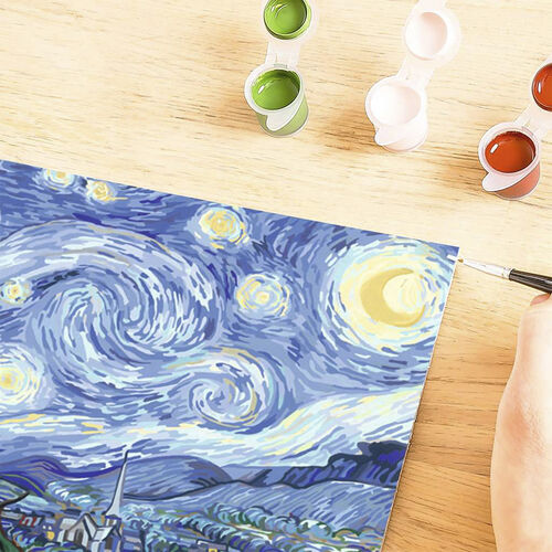 RAVENSBURGER CREART KIT PINTURA LA NOCHE ESTRELLADA DE VAN GOGH