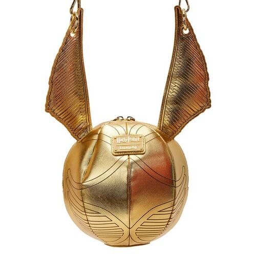 FUNKO LOUNGEFLY - BOLSO DE SNITCH DORADA DE HARRY POTTER