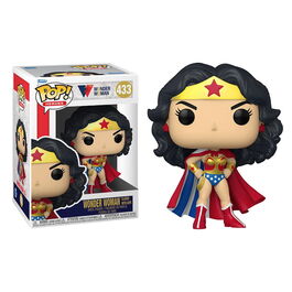 FUNKO POP! WW80TH - WONDER WOMAN (CLÁSICA CON CAPA)