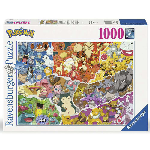 RAVENSBURGER PUZLE AVENTURA POKMON 1000 PIEZAS