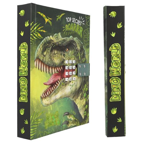 DINO WORLD - DIARIO CON CDIGO Y SONIDO